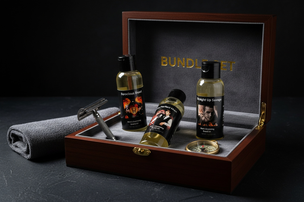 Beard Oil Bundle Set