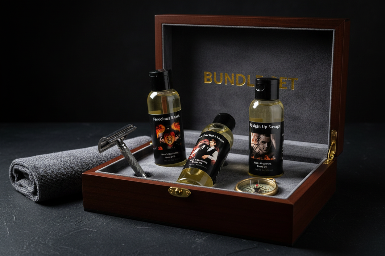 Beard Oil Bundle Set