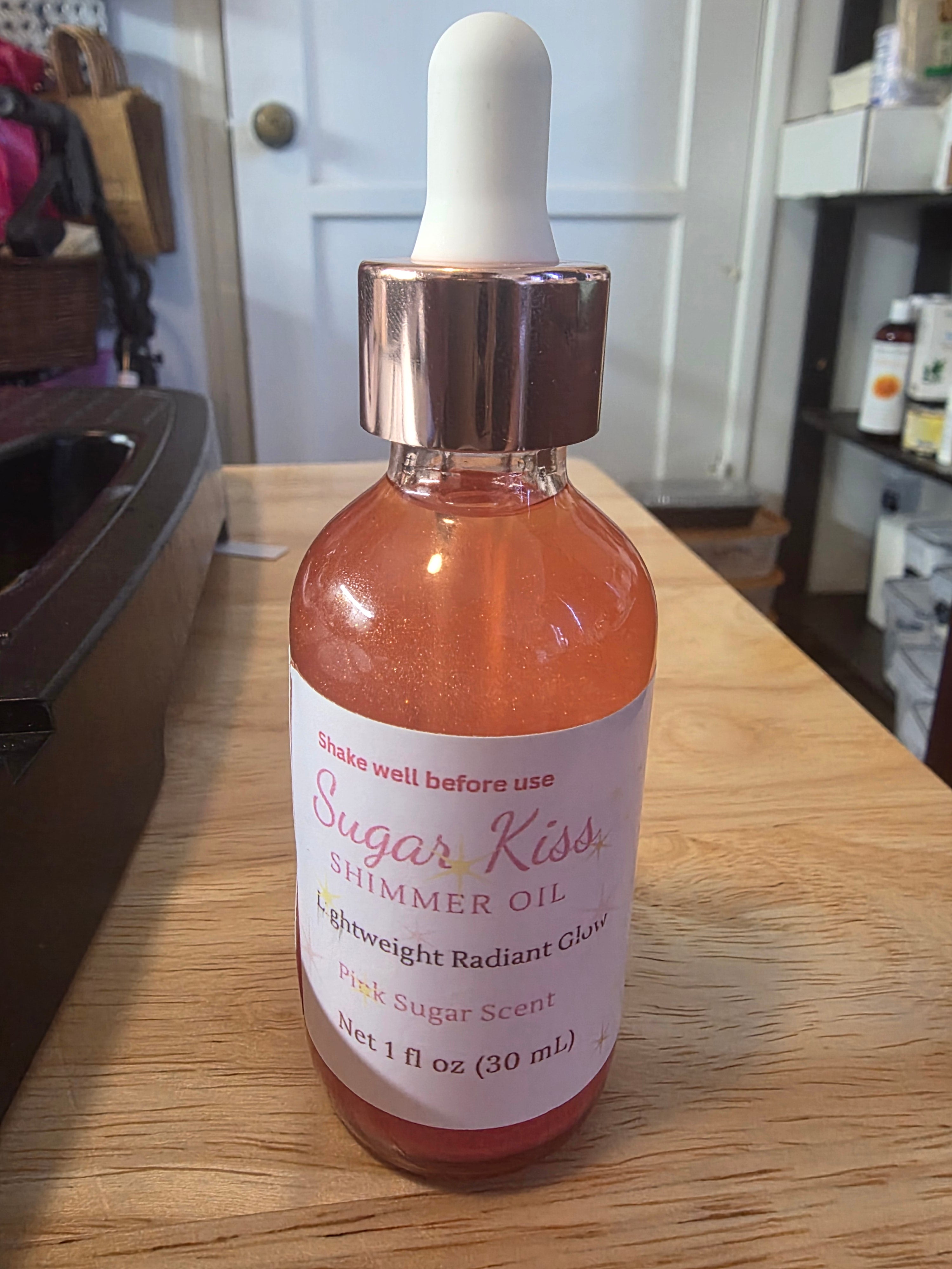 Sugar Kiss Shimmer Oil – Luxury Body Glow Oil for Women | Signature Studios