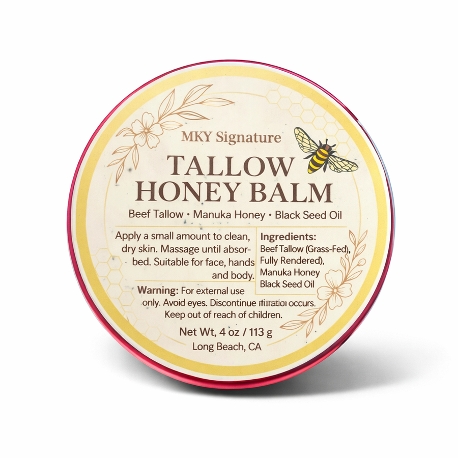 Tallow Skin Balm with Manuka + Black Seed Oil – 4 oz / 8 oz