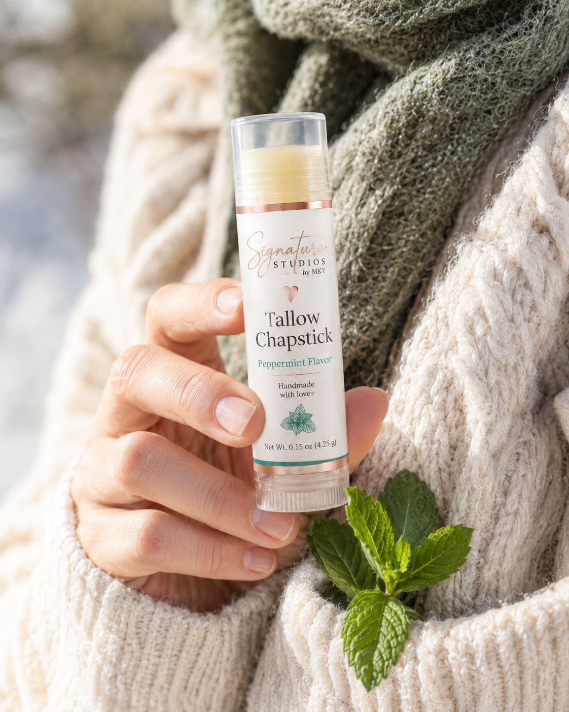 Tallow Chapstick