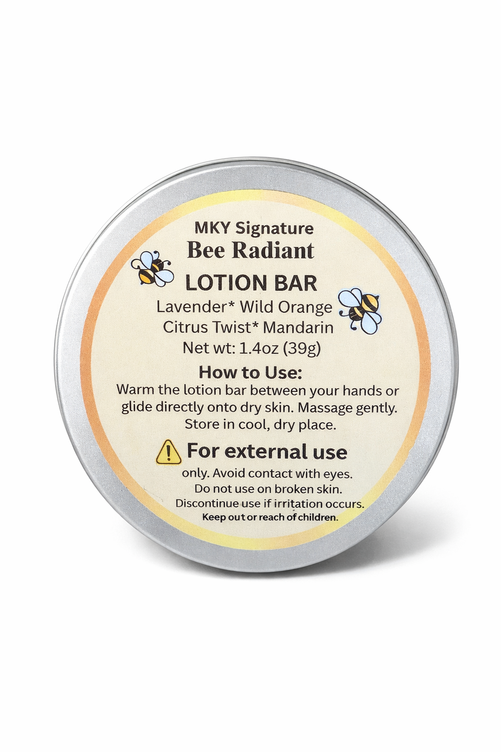 Bee Radiant – Handmade Moisturizing Lotion Bar for Women | Signature Studios